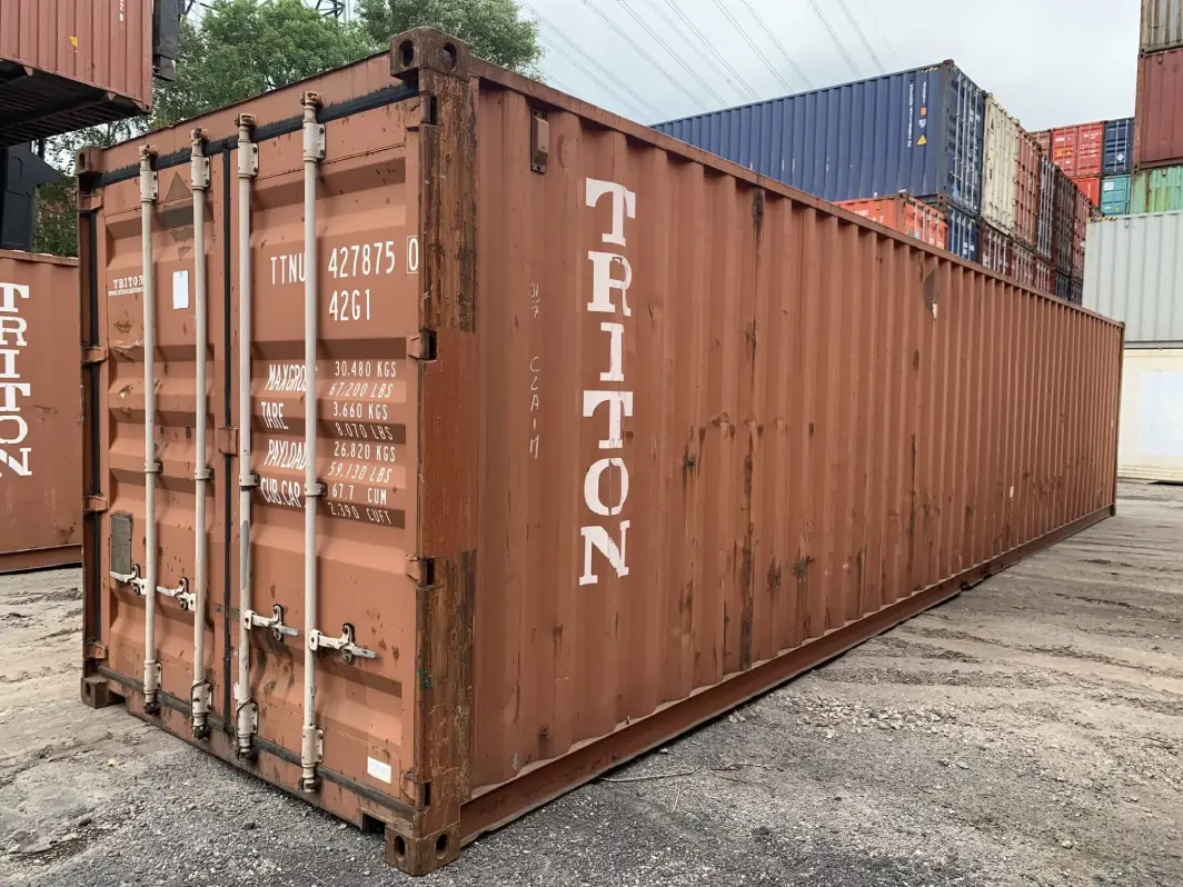40ft standard shipping container