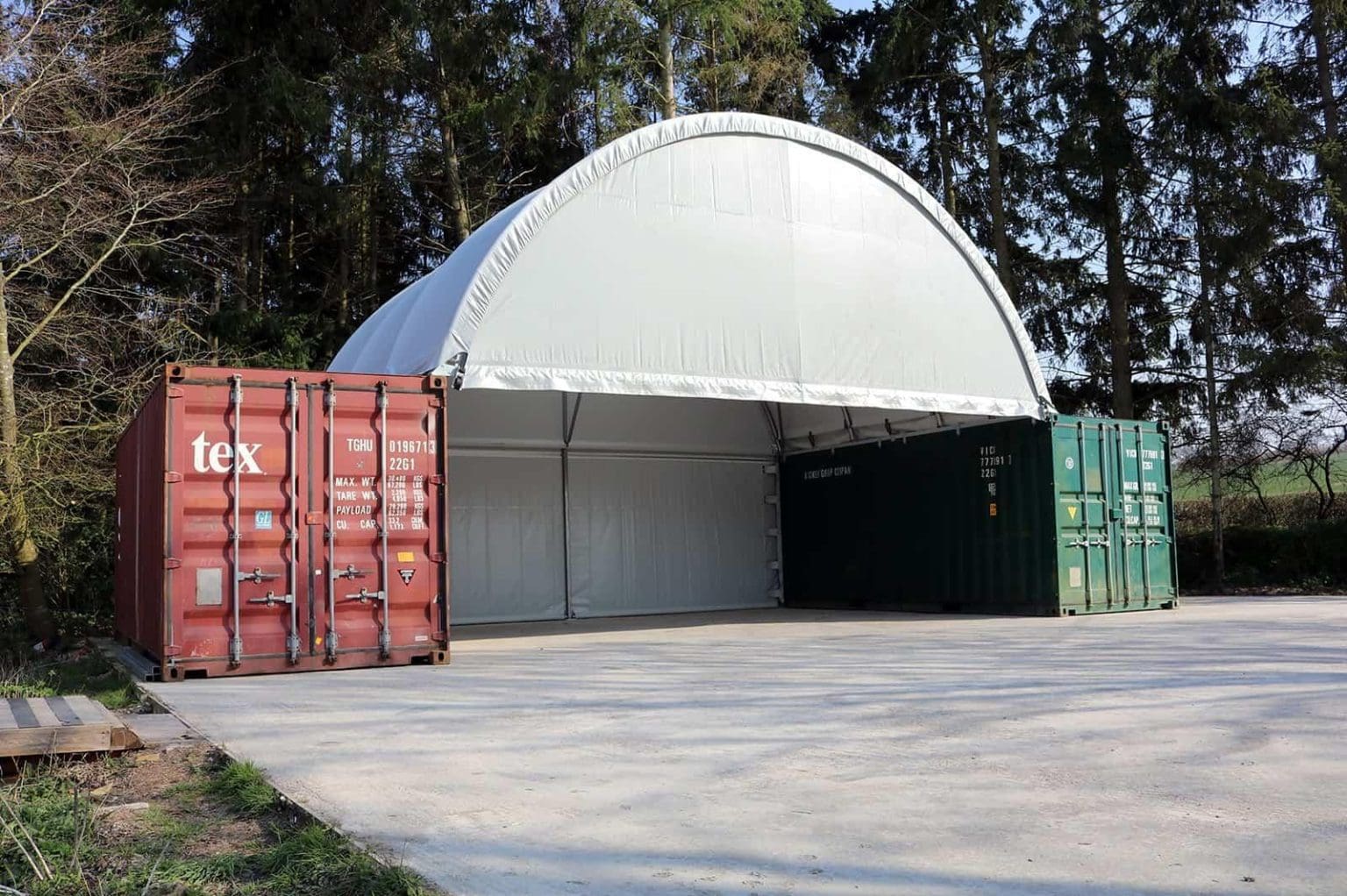 Sizes, spans and clearance
