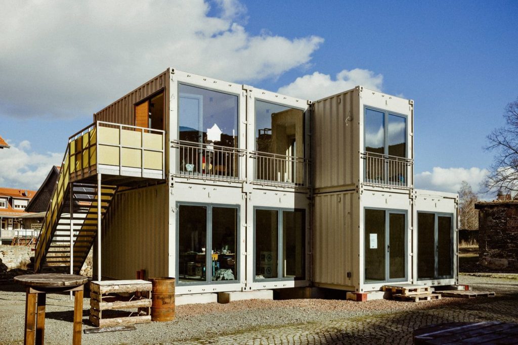 Joining containers creates width, but needs engineered steelwork where walls are removed.