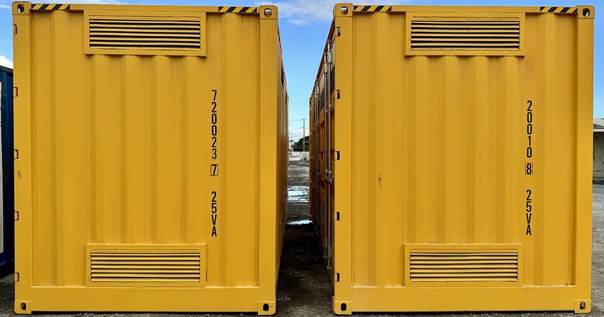 Dangerous Goods Storage Containers