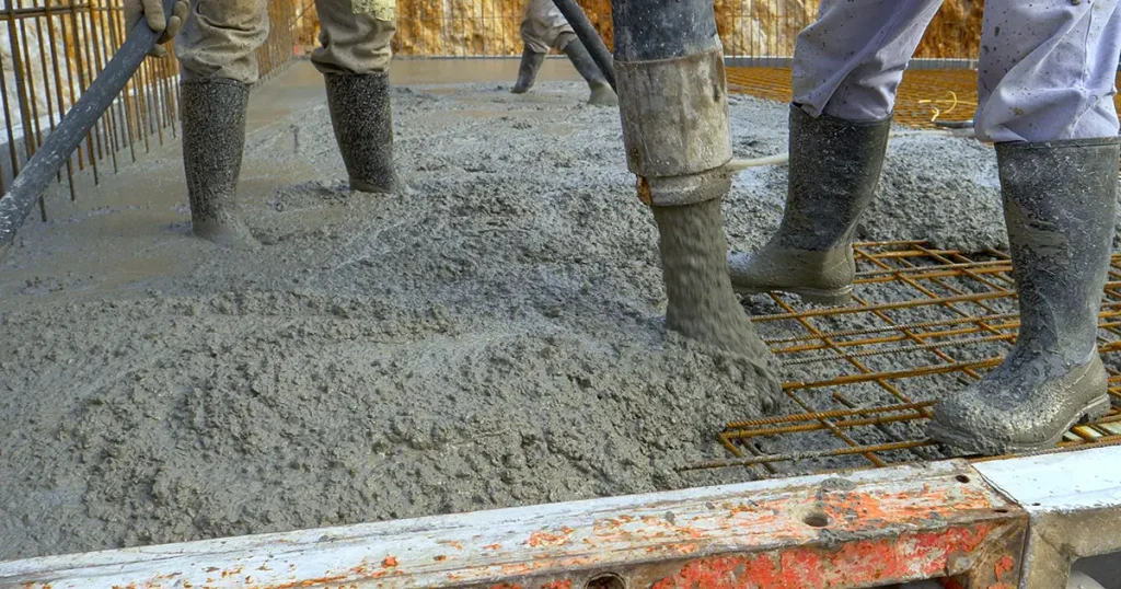 A concrete slab suits workshops and container shelters, but it is building work and needs design.