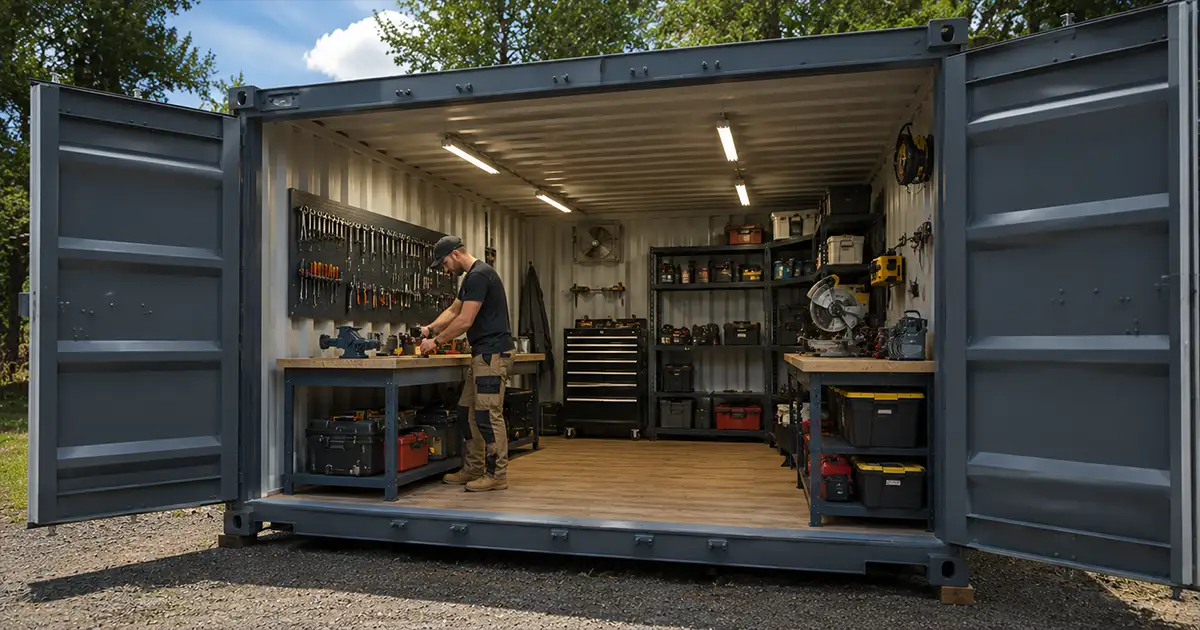 Workshops, site stores and offices